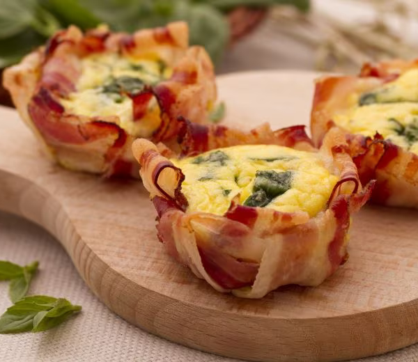 Frittatine in pancetta