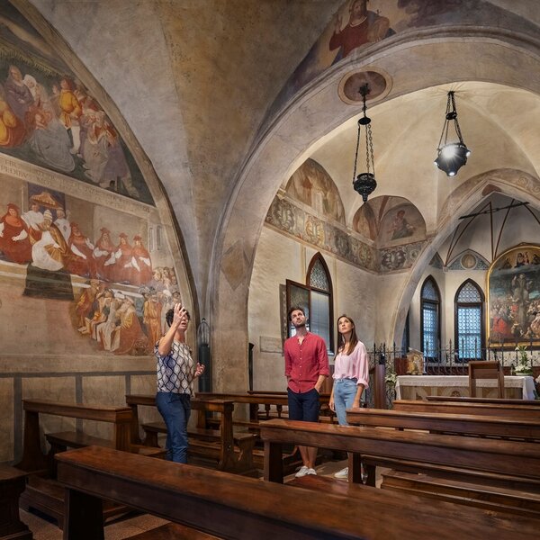 Interno Santuario del Noce | © Archivio Fotografico Federazione dei Comuni del Camposampierese / Matteo Danesin foto